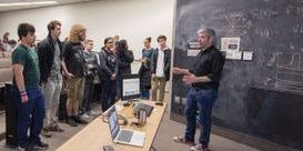 Students participating in the Saturday Morning Physics program