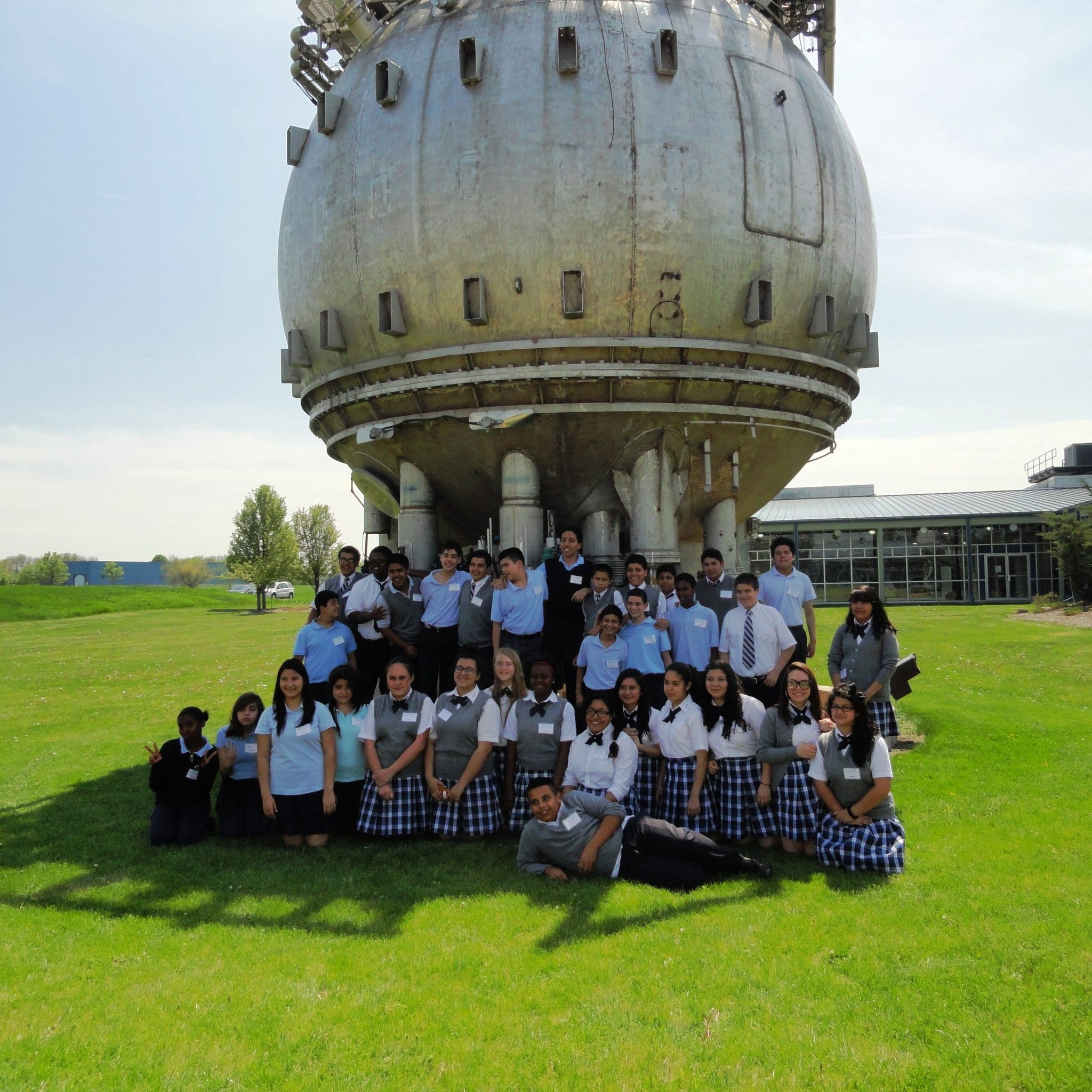High school physical science field trip Fermilab Education and Public
